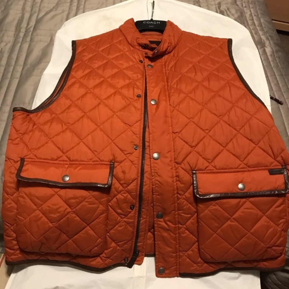 Men’s Coach Quilted Vest